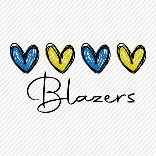 Heart Sketch Blazers