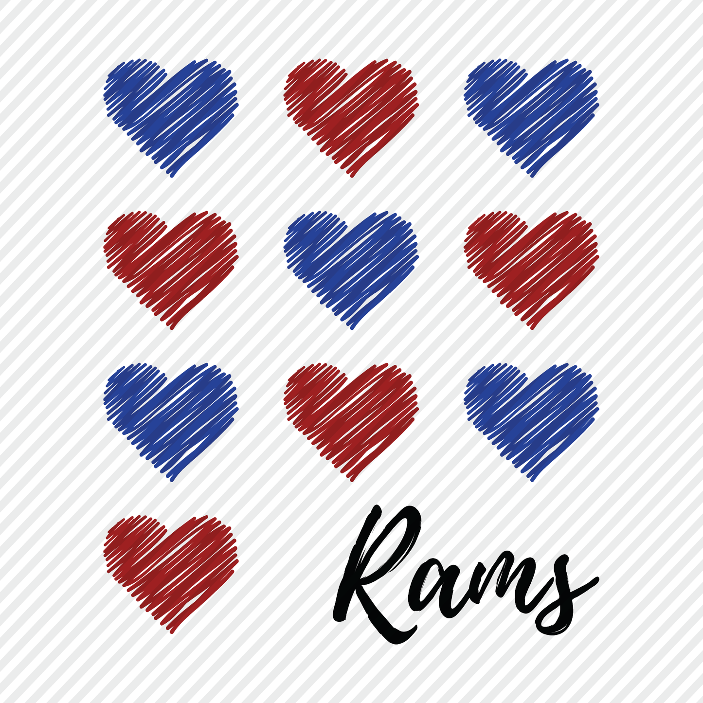 Heart Sketch Rams