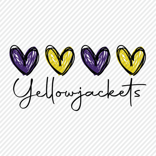 Heart Sketch - Yellowjackets