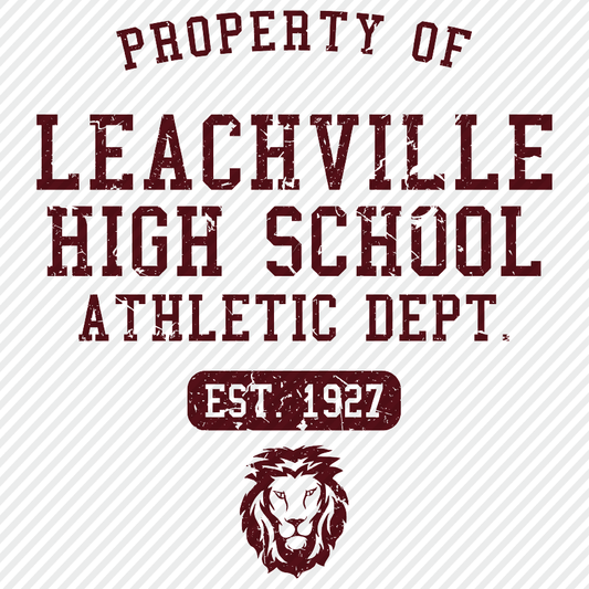 Leachville Lions Athletic Dept - maroon