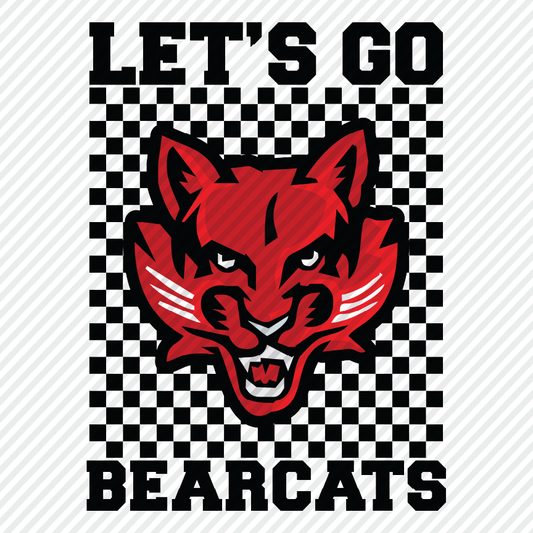 Let’s Go Bearcats - black