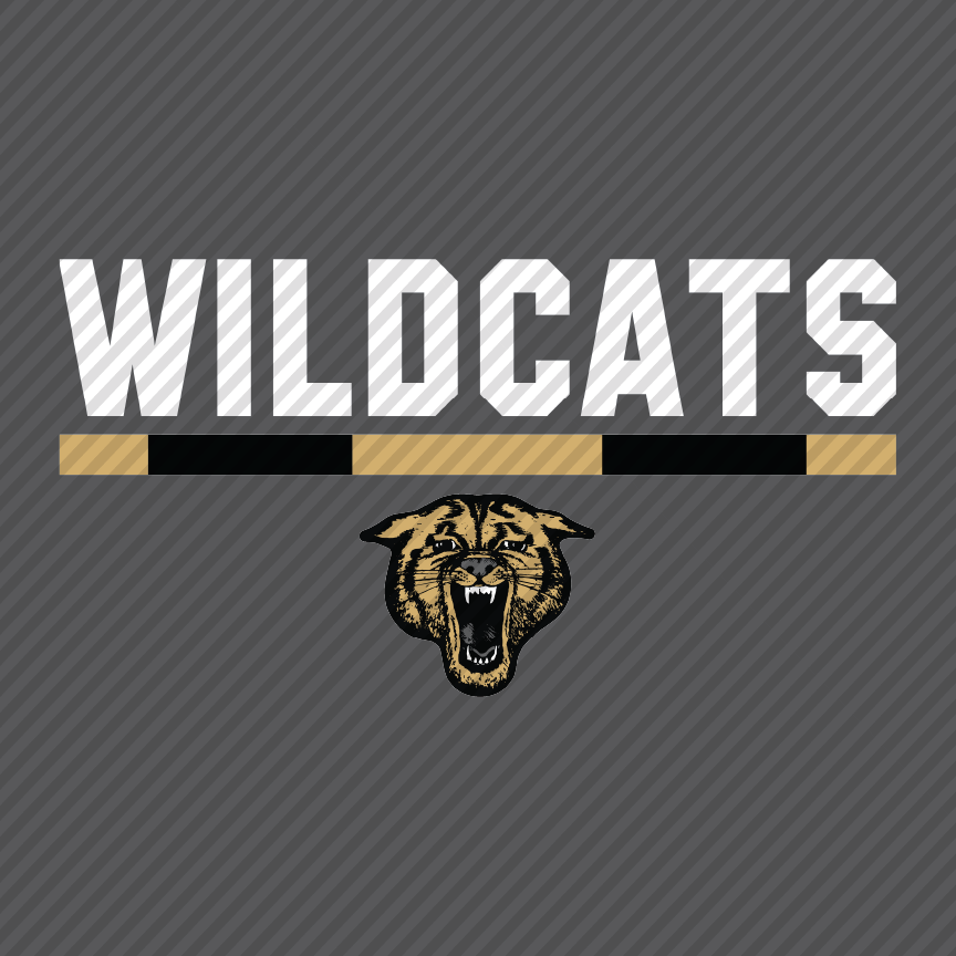 Wildcat Stripe & Mascot
