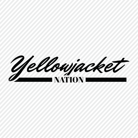 Yellowjacket Nation - black & white