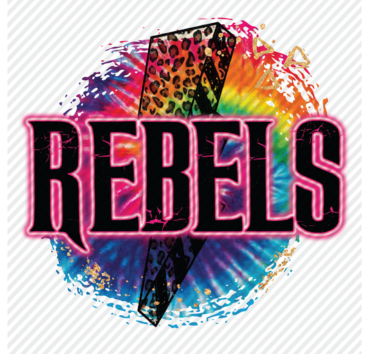 Neon Tie Dye Rebels