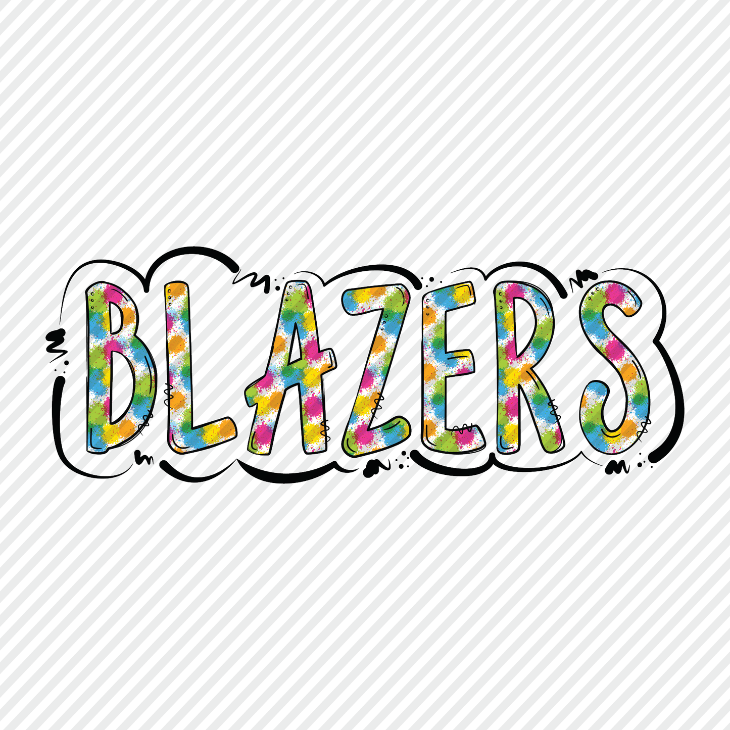 Paint Splatter Blazers