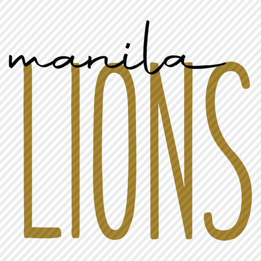 Manila Plain Script
