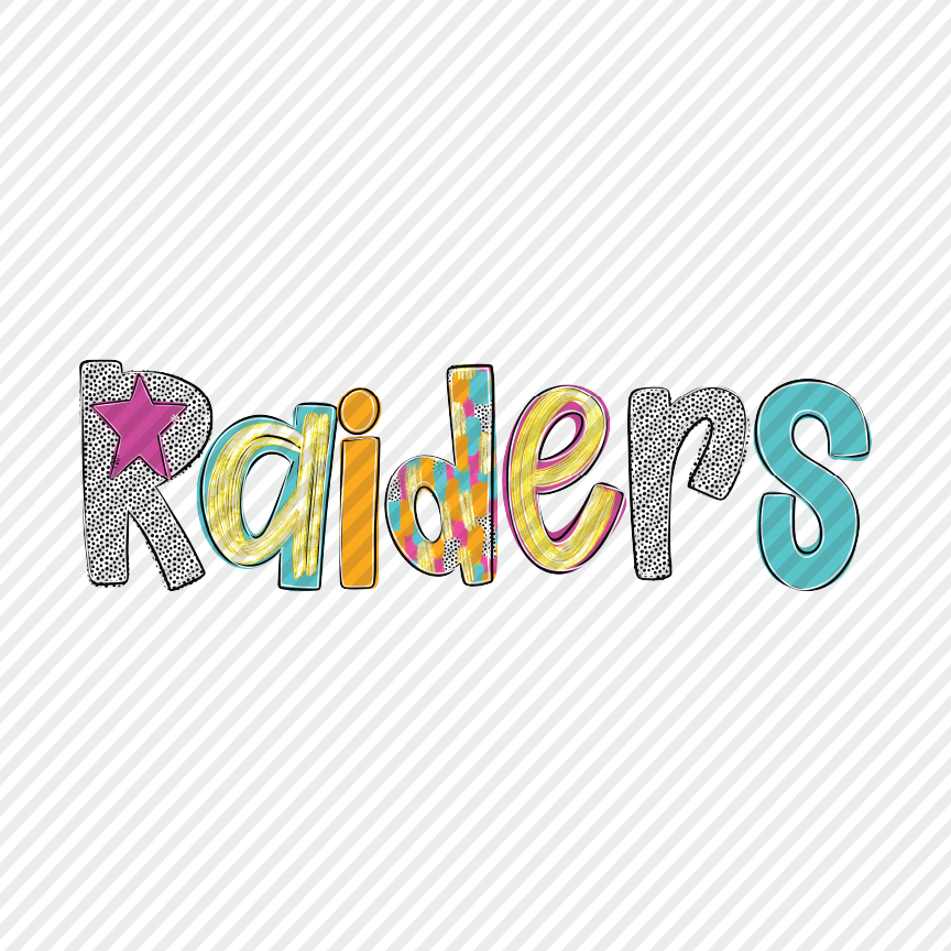 Raiders colorful