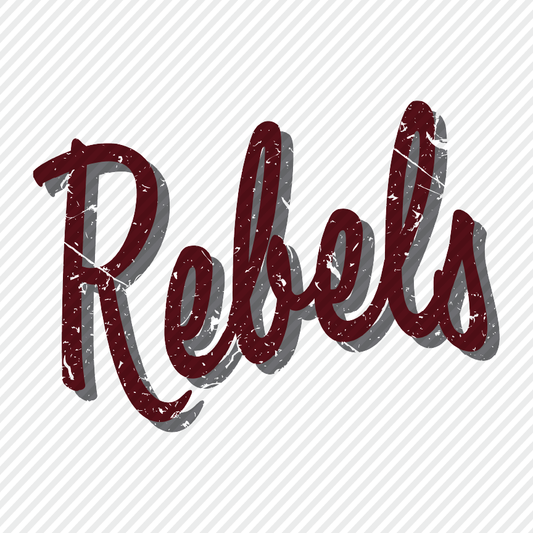 Rebels script grunge