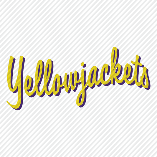 Yellowjackets with Shadow (plain & distressed)