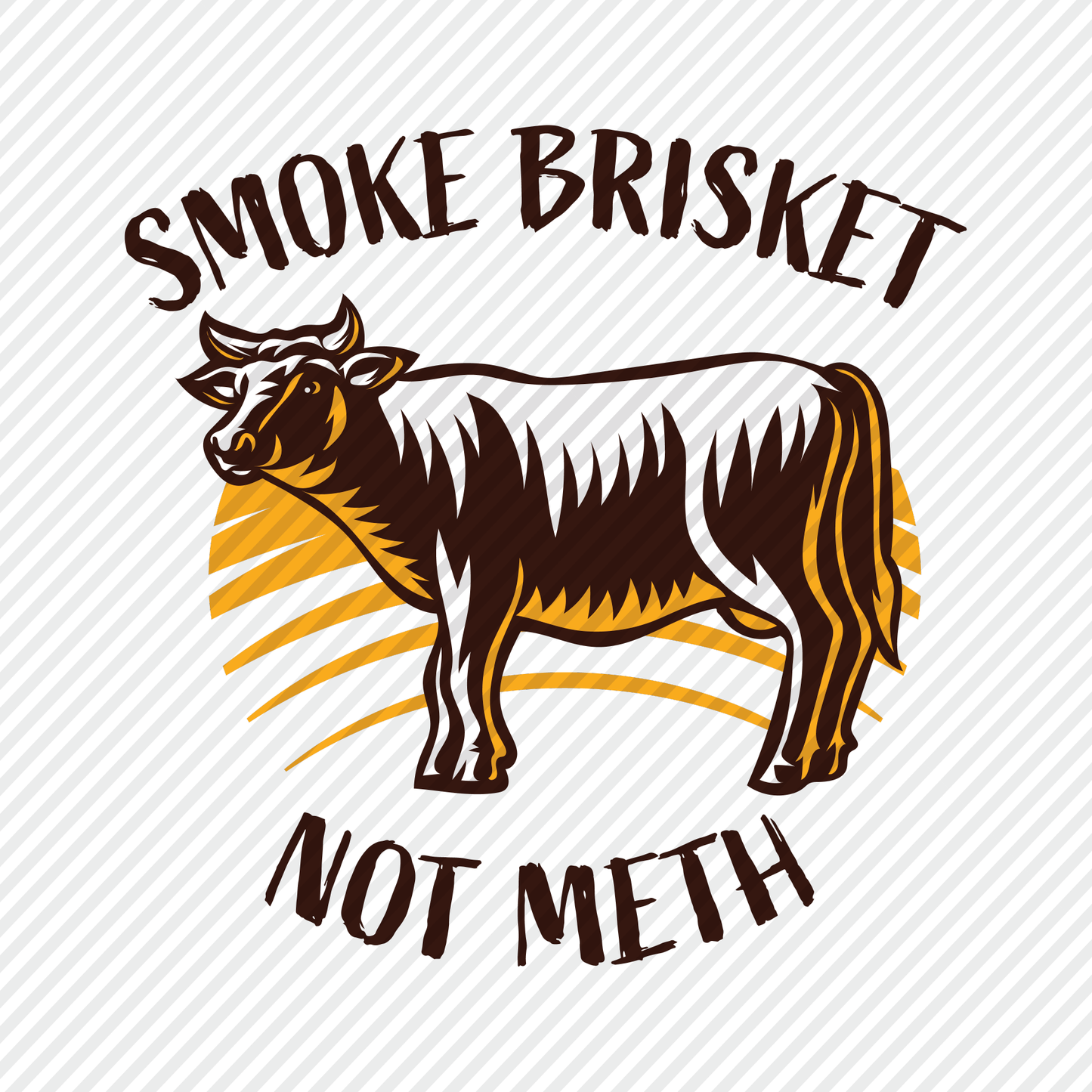 Smoke Brisket Not Meth