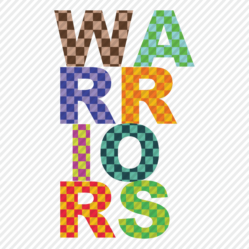 Warriors fun checkered