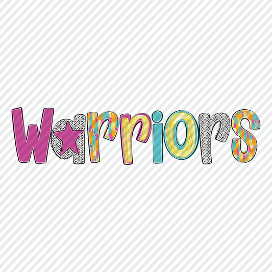Warriors fun colors