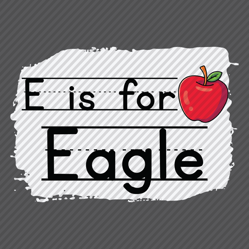 E is for Eagle