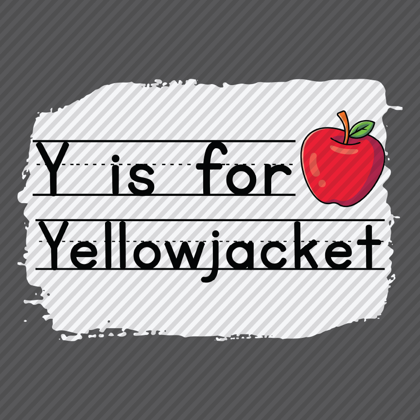 Y is for Yellowjacket