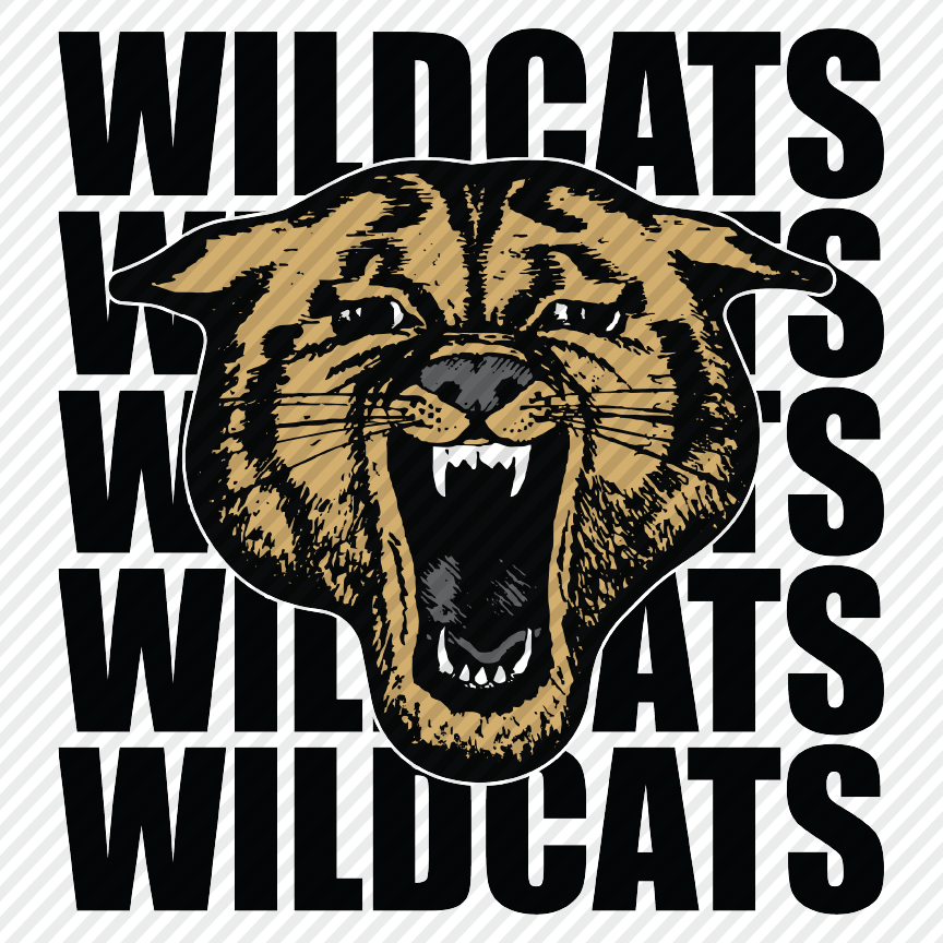 Wildcats with mascot