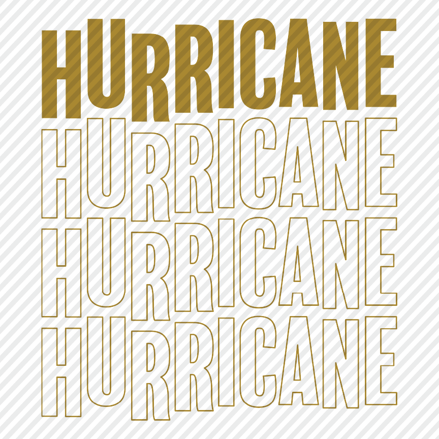 Wobble Hurricane - black & gold